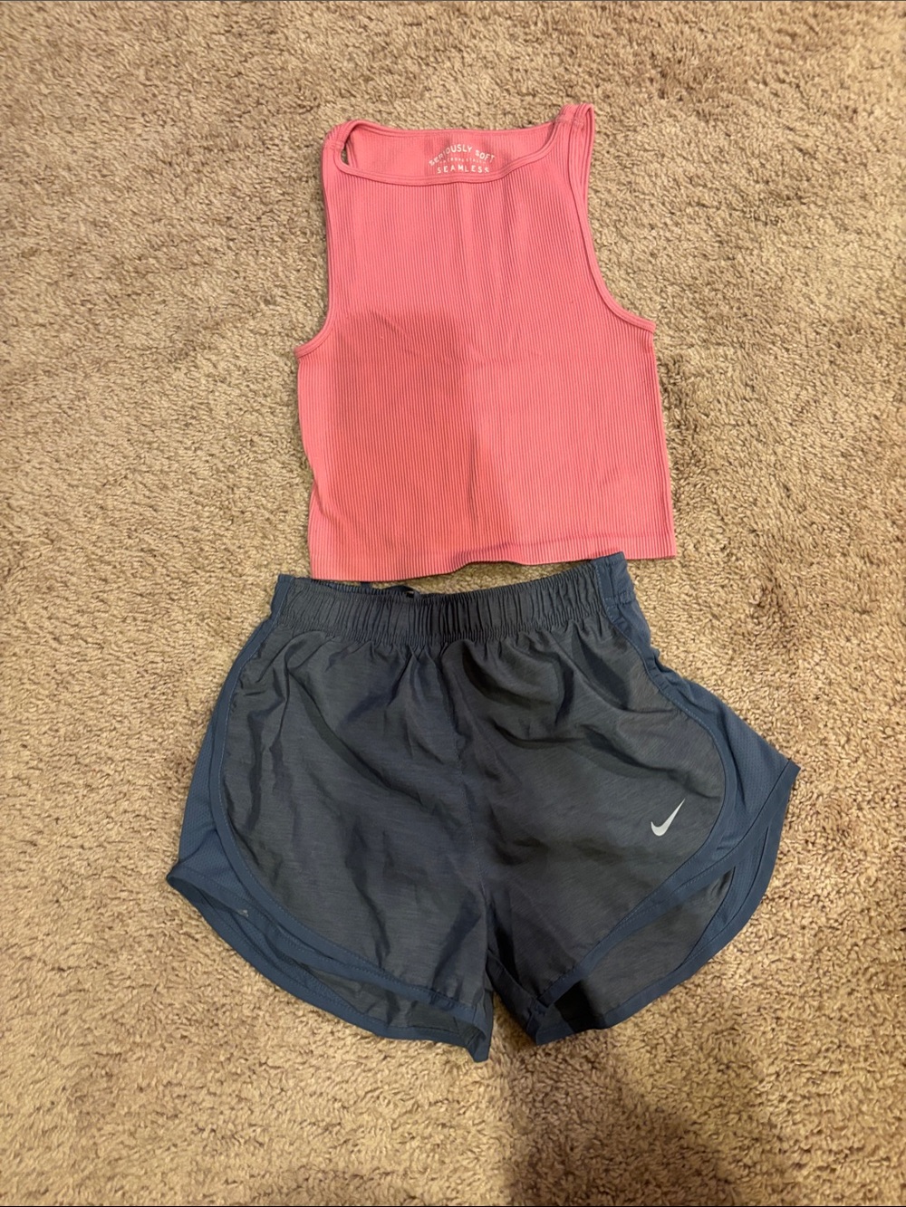 Nike Women’s Navy Blue Athletic Running Shorts